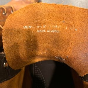 Cole Haan Distressed Boots.